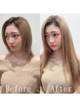 あるじゃんすー さいたま店 プラチナベージュ#シールエクステ#エクステ#ロングヘア#大宮