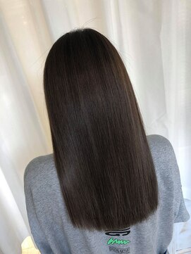 アリーズ シブヤ(ALLYS shibuya) 髪質改善トリートメント サイエンスアクア 黒髪　ローライト