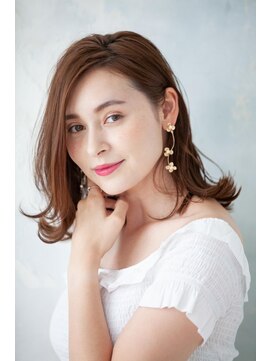 シェルベアー 銀座四丁目(Shell Bear) 【shellbear 銀座4丁目】大人可愛いミディアム