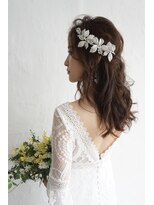 ヘアアンドメイクジップ恵比寿 (Hair＆Make ZIP)&nbsp;ウェディング ダウンスタイル　ヘアセット