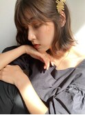 【#ボブのバレッタアレンジ】