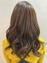 ヘアアンドメイク 心座(hair&make)&nbsp;ナチュラル艶髪ベージュ