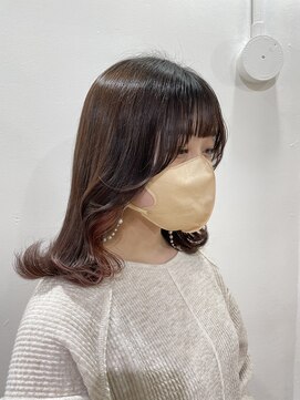 ミライフ(mlife) pink brown × inner pink