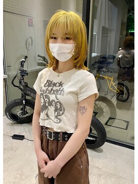 ディーン 名駅店(DEAN) wolf × neon yellow