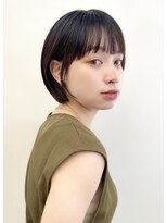 似合わせカット×丸みボブ【瀧上丈司】