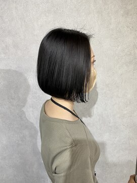 シアン(CYAN) #CYAN#bob#ボブ#黒#ブラック