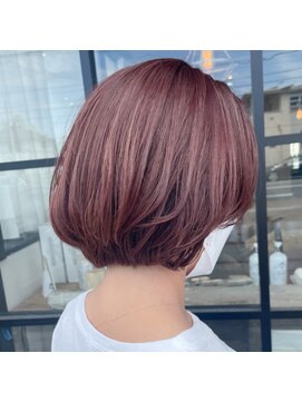 ミル 今治(1003 mille IMABALI) 韓国風カシスピンクのレイヤーボブ【1003mille】