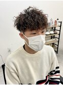 王道ツイストスパイラルパーマ