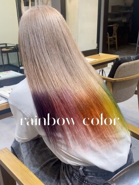 シェルハ(SHELHA) ミルクティー/レインボーカラー