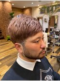 ツーブロックマッシュ