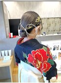卒業式hairset