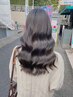 ◇就活,校則の方にお勧め◇NO黒染めカラー透明感ダークトーンカラー+TR￥6300