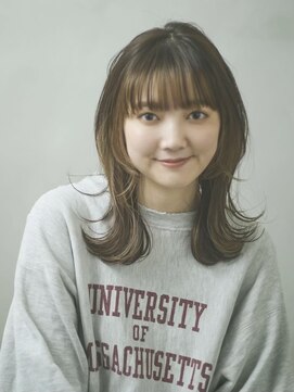 エス ヘアサロン キタハマ(S kitahama) ミディアムレイヤー