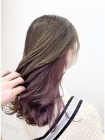 ヘアアンドメイク ルシア 奈良店(hair & make Lucia)&nbsp;インナーピンク