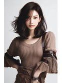 ブリーチなし透明感カラーシルバーアッシュグレージュカラー