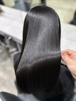 キュア 表参道(CURE)&nbsp;黒髪/グレージュカラー/ココアベージュ/ヘルシーロング/表参道