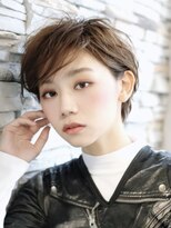 ルーツ(ROOTS) 大人可愛いショートボブ×骨格カバー