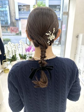 シェリール(CheRiR) 【CheRiR】大人気！似合わせあみおろしヘアセット/肥後橋