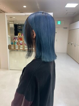 ケンジ 平塚ラスカ店(KENJE) 寒色系デザインカラー