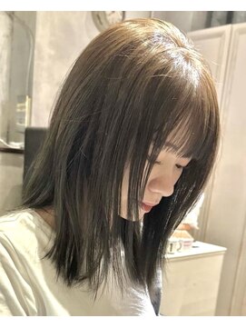 エイチ(H eitf) H【eitf】原宿.表参道/オリーブグレージュ/ダブルカラー