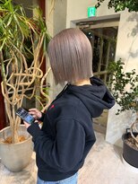 ベージュカラーグレージュミルクティー透明感カラーくすみカラー