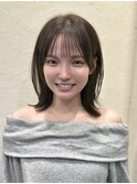韓国風/レイヤー/小顔/前髪カット/髪質改善/グレージュ/透明感