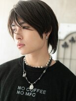 モッズヘア メン 上尾東口店(mod's hair men)&nbsp;20代30代アースカラー七三分け伸ばしかけショートG上尾