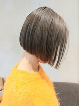 カムバイネオリーブ 溝の口店(Cam by neolive)&nbsp;☆切りっぱなしボブ・ミルクティーベージュ☆溝の口/小顔