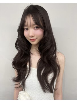リッカ(LICCA) (licca内堀)韓国ヘア×ロングヘア×顔まわり