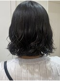 毛先パーマ