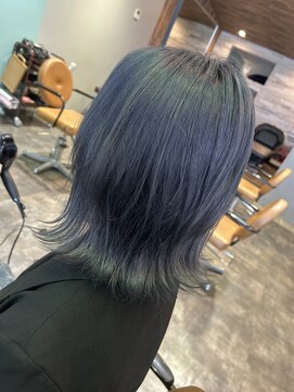 ステレオ ヘアデザイン 安城店(STEREO HAIR DESIGN) …ブルーカラー(6月)…