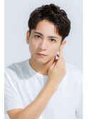 抜け感あるラフなメンズショート