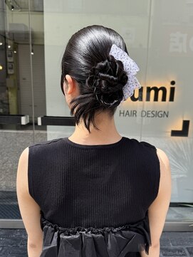 スミ(sumi) カチモリヘア/リボン付きクーポン