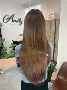 ジルブラン 土浦(JIL BLAN) ハイライトバレイヤージュダブルカラーケアブリーチ20代30代