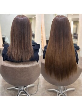 アンク クロス 池袋北口店(ANKHCROSS) マロンブラウン シールエクステ60枚☆