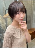 熊本　レイヤーショート　韓国風　マッシュ　髪質改善　Arisa.