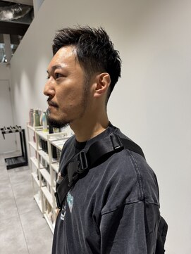 モリオフロムロンドン 大宮店(morio from London) 【かほ】フェード風スパイキーベリーショート