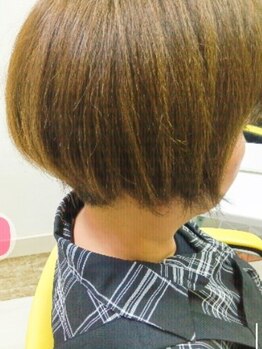 フォーエバーミュージック(Forever Music)の写真/ショート、ボブお任せください♪細部までこだわったドライカットは、再現性の高さと持ちの良さに定評あり◎