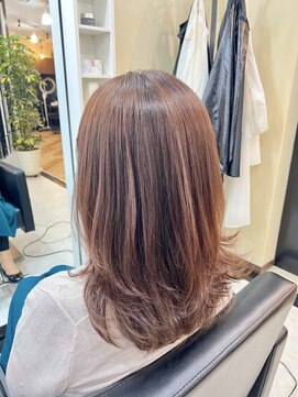 スクリームエラ(SCREAM ERA) セミロング/レイヤー/ブラウン/チョコレートブラウン/20代/30代