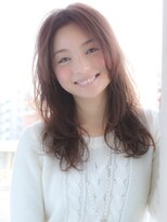 ジーナ 渋谷 表参道(JINA)&nbsp;大人レイヤーカット/ハッシュカット/前髪なし/20代30代40代