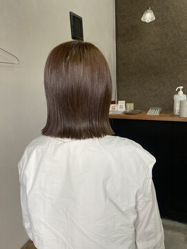 カンナカンナ 三佐店(cannaCANNA) ＊khaki beige×外ハネボブ＊