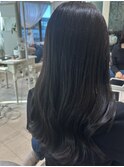 黒髪/クラゲヘアー/オリーブグレー/小顔/ココアベージュ/東村山