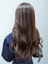 スウィープ 札幌大通(sweep) 立体感ハイライトベージュロング