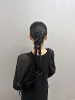 ソリン(Solin') ロープ編みアレンジ