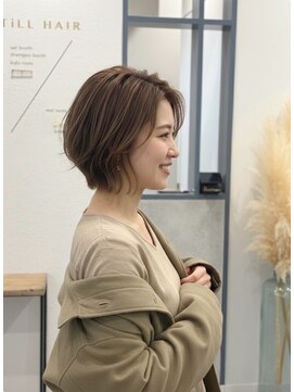 ティルヘアー(TiLL HAIR) ボブショート　抜け感