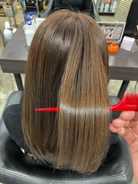 ヴィスト バイ レボ(VIST by REVO)&nbsp;イメチェン/ピンクベージュ/アンブレラカラー/前髪/新松戸