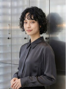 シール 梅田(CIRR) ボブパーマ