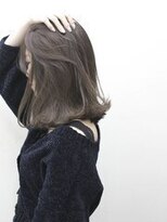 メル バイ ヘアサロン ニド(mer..by hair salon Nido)&nbsp;透明感カラー×外ハネワンカールボブ