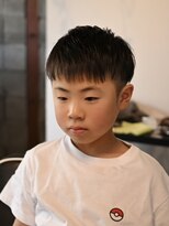 リム メンズヘア(LIM men's hair) 束感男の子キッズショート【キッズカット/メンズ/倉敷/中島】