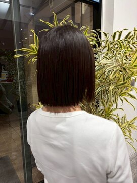 サロンド ベレーザ トータ(salao de beleza tota) ぱつっとボブ♪